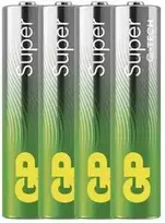 Gold Peak Industries GP Baterija GP Baterija 1x4 GP Super Alkaline 1.5V AAA Micro LR03 Rel. 03024AETA-B4