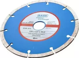 Grąžtas Baier Diamanttrennscheibe D 150mm blau 5272