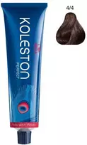 Wella Professionals Koleston Perfect Permanent Hair Dye 4/4 Medium Brown Raudona, 60 ml