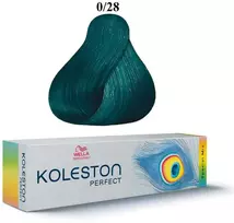 Wella Professionals Koleston Perfect Special Mix Permanent Hair Dye 0/28 Matte Mėlyna, 60 ml