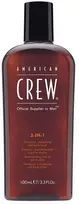 American Crew Classic Vegan Hair Šampūnas Conditioner & Dušo želė 3-In-1 For Moisturizing, 100 ml