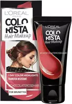 L'Oreal Paris Colorista plaukų makiažo pusiau ilgalaikiai plaukų dažai #CHOCOLATEROSEHAIR, 30 ml