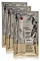 „Goldwell Oxycur Platin“ balinamųjų plaukų oksidantų miltelių rinkinys „Trio“, 3 vnt., 30 g