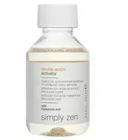 Simply Zen dvigubo poveikio hialurono rūgšties nenuplaunamas galvos odos priežiūros losjonas, skirtas spalvai išlaikyti, 100 ml