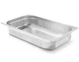 GN 1/1 Kitchen Line konteineris perforuotas aukštis 100 mm - Hendi 807132