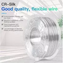 Creality CR-PLA Silk - 1,75mm - 1kg - Baltas
