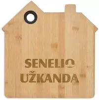 Namelio formos bambukinė pjaustymo lentelė "Senelio užkanda"