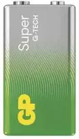 Baterijos GP 6LR61 Super Alkaline (G-TECH) 1 vnt.