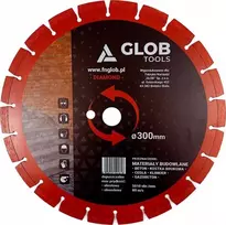 GLOB TOOLS deimantinis diskas, statybinės medžiagos, skersmuo 230mm
