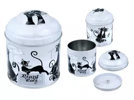 Camani Carmani dėžutė arbatai 1vnt 9x11cm, "Crazy Cats"