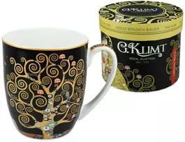 Carmani Puodelis 400ml,Camio,G.Klimt,gyvybės medis