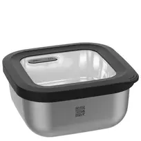 GEFU PROVIDO kvadratinis plieno konteineris 1,8 ltr