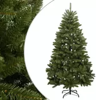 Dirbtinė eglutė su šarnyrinėmis šakomis/stovu, žalia, 300cm