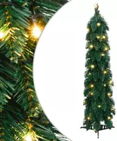Dirbtinė apšviesta Kalėdų eglutė su 45 LED lemputėmis, 90cm