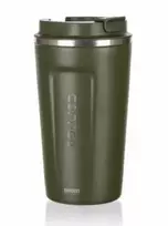 Banquet termo puodelis 450ml, "Arty", žalias