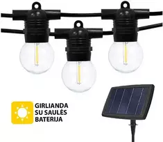 Tonro Lauko girlianda su saulės baterija (LED) Glow