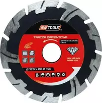 AW-Tools AWTOOLS DEIMANTINIS DISKAS 125×22,2 / SEGMENTINIS GILIAM PJOVIMUI (AW46125)