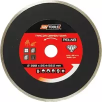 AW-Tools AWTOOLS DEIMANTINIS DISKAS 250×25,4 / PILNAS