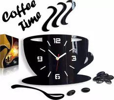 ModernClock Virtuvės sieninis laikrodis FILYZANKA EFEKT 3D 12COLORY