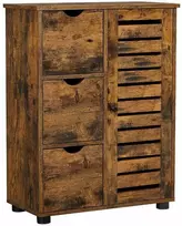 Songmics Vasagle Industriestil Badschrank mit Tür