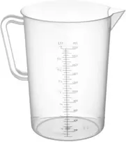 Maisto matavimo puodelis su gradacija, polipropilenas, 2 l - Hendi 567302