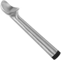 Porcijos šaukštas ledams ir šerbetui KITCHEN LINE 1/30 sk. 56mm alyva kaitinama sidabrinė - Hendi 759301
