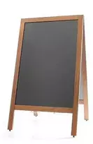 Atskirai stovinti MENU reklaminė informacinė lenta restoranams 700x1200mm - Hendi 664018