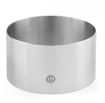 Apvalus kepyklos konditerijos apvadas pagamintas iš nerūdijančio plieno aukštis 60mm sk. 180 mm Hendi 512364