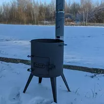 Krosnelė Kazan Mangal 12-16L kazanui / skersmuo 39cm / plienas 3mm