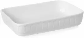 Porcelianinė Hendi Dish kepimo forma RUSTICA 375x260mm