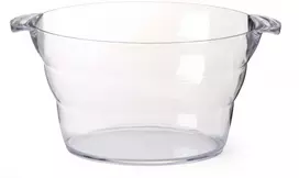 Bar Up Ovalus dubuo šampanui ar punšui, pagamintas iš SAN plastiko, 47x29x23cm - Hendi 593165