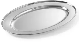 Plieninis padėklas mėsai ir šaltiems gabalams, ovalus, ilgis 24 cm - Hendi 404102