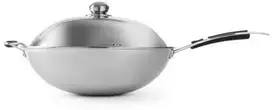Keptuvė WOK indukcinė do woka indukcyjnego 36cm - Hendi 239773