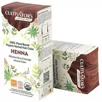 Augaliniai rausvos spalvos plaukų dažai Henna, Cultivator's, 100g