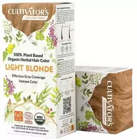 Augaliniai šviesūs plaukų dažai Light Skirtas šviesiems plaukams, Cultivator's, 100g