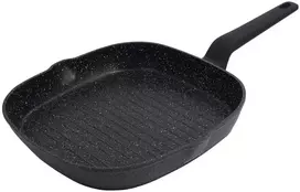 Keptuvė, spalva juoda-marmurek, śr.28cm klausberg