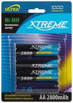 Akumuliatorius R6 Ni-MH AA 2800mAh XTREME 4vnt.`