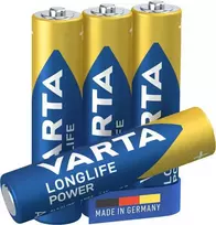 VARTA Longlife Power LR03 AAA 1,5V baterija 4 vnt.