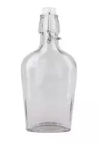 Butelis stiklinis 250ml su kamščiu