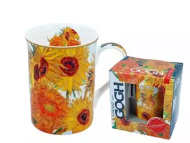Carmani Puodelis 350ml V.van Gogh,saulėgrąžos