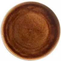 Costa Nova Akmens masės salotų/desertinė lėkštė Riviera, ⌀ 21 cm - Ruda