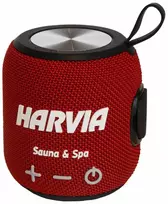 Pirties kolonėlė HARVIA, vandeniui atspari, raudona