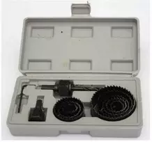 SILVER Sidabrinis Gręžimo karūna KOMPLET 11 elem 19-64mm