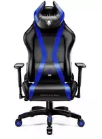 Diablo Chairs Diablo X-Horn 2.0 Normal Size Juodas-Mėlyna ergonominė kėdė