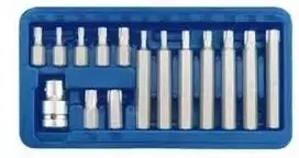 Antgalių rinkinys 15vnt TORX