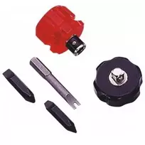 Atsuktuvas keičiamas mini su 3 antgaliais