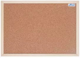 Aveli Cork bulletin board 90x180 cm, wooden frame