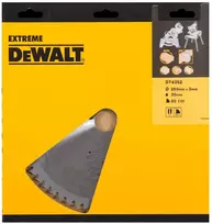 Pjovimo diskas medienai DeWalt; 250x3x30,0 mm; Z60; -5°