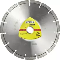 Deimantinis pjovimo diskas Klingspor DT 350 U Extra; 180x2,6x22,23 mm