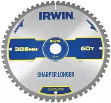 Pjovimo diskas medienai Irwin; 305x3,2x30,0 mm; Z60